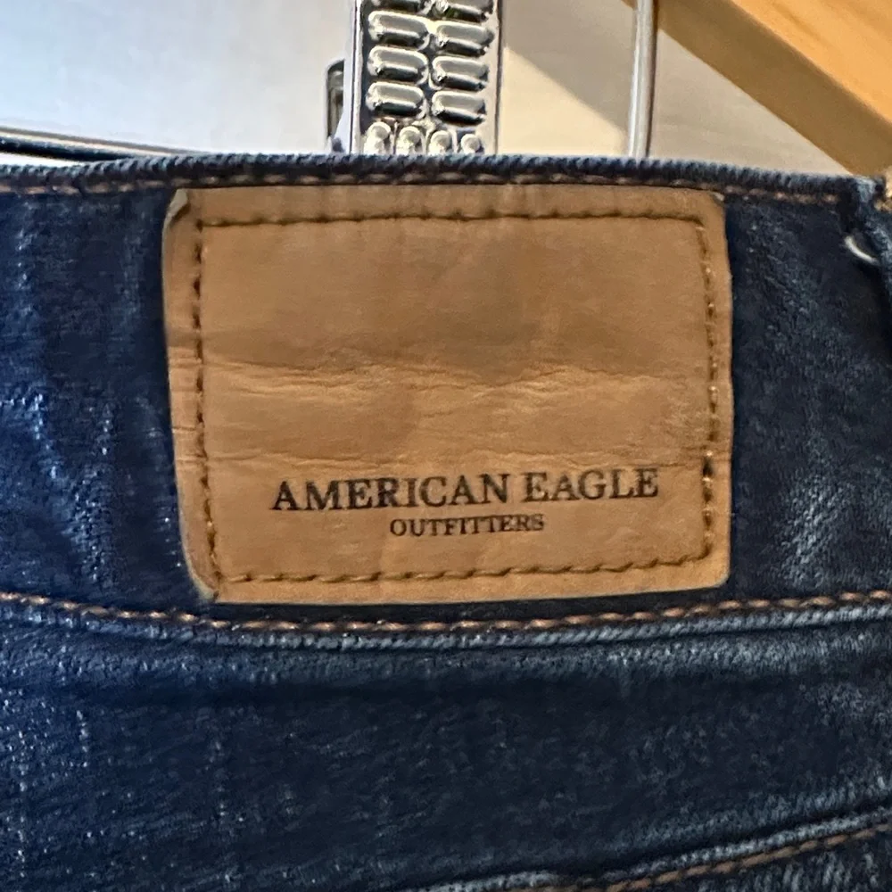 American Eagle Outfitters Women's Dark‎ Blue Slim Jeans